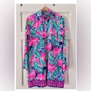 Lilly Pulitzer Tropical Print Dress